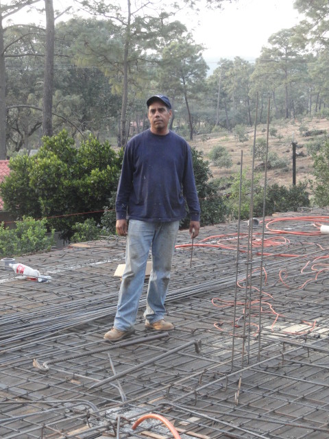 Steel reinforced for slab (by Salvador Rosila)