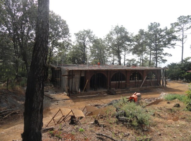 Ready for concrete slab (Before)