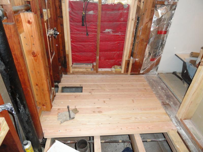 After (New floor & walls)