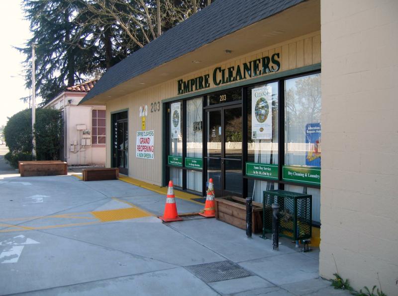 After (Small commercial building, in Santa Rosa).